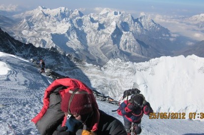 Summit day to top of Everest